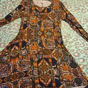 Adam Levine swing dress. Size Large